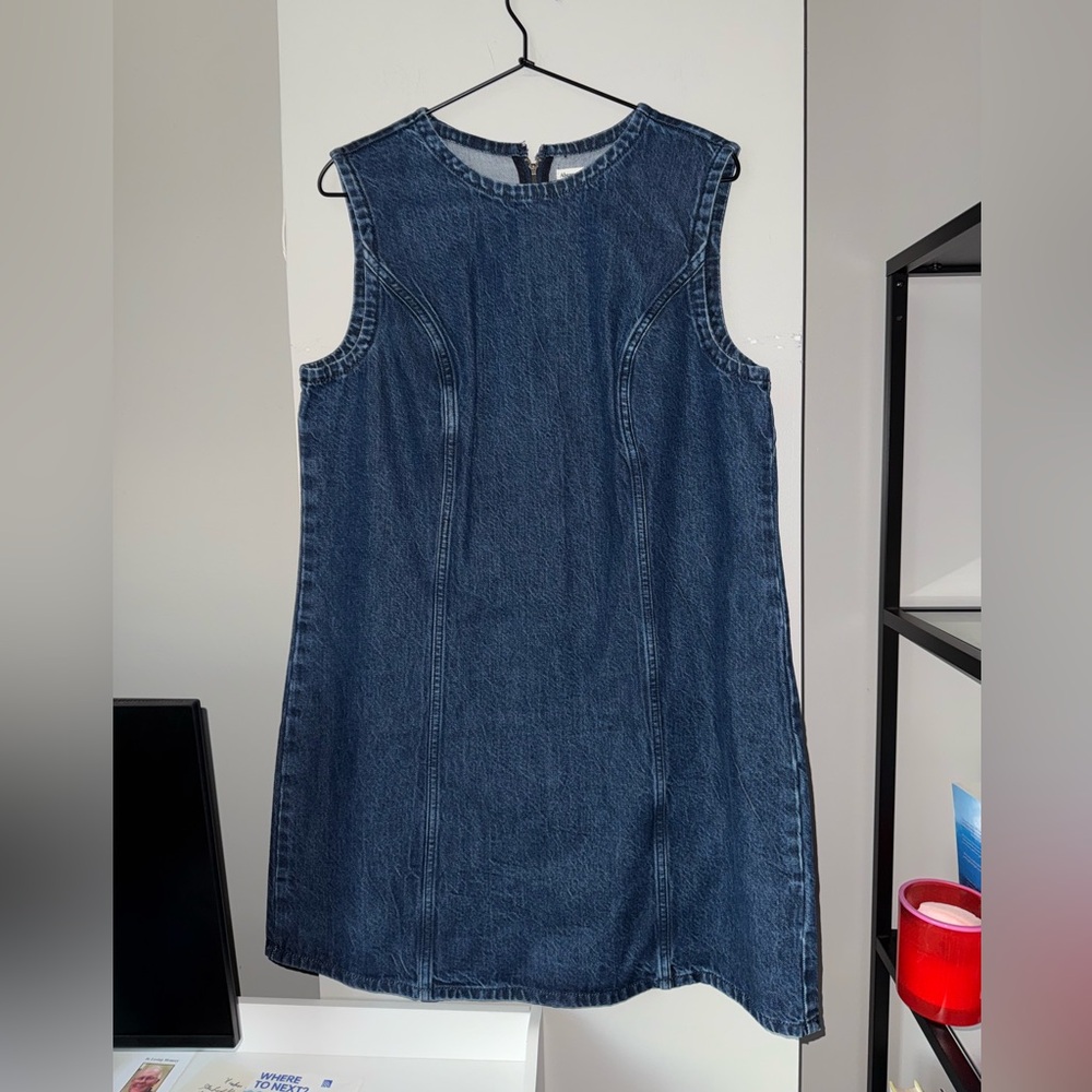 Abercrombie & Fitch Blue Denim Mini Dress